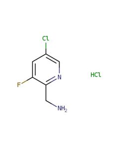 Astatech (5-CHLORO-3-FLUOROPYRIDIN-2-YL)METHANAMINE HCl; 1G; Purity 95%; MDL-MFCD17214202